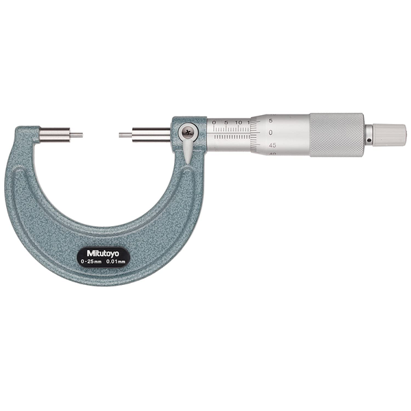 Panme cơ khí đầu nhỏ 0-25mm/0.001mm Kiểu B Mitutoyo 111-215