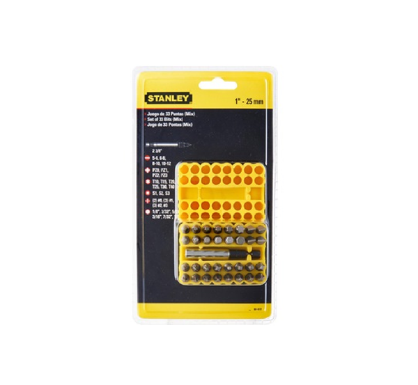 Mũi vặn vít bộ 33P Stanley 68-072
