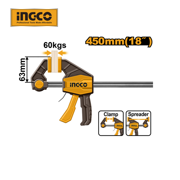 Kẹp Nhanh 63X300Mm HQBC01602 INGCO
