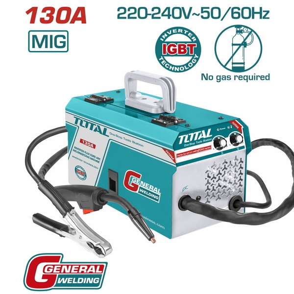 Máy hàn dùng dây hàn có thuốc Inverter 130A/33V TFC13012 TOTAL