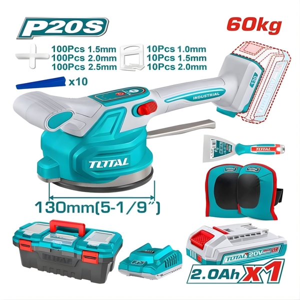 Máy rung ốp lát gạch dùng pin Lithium 20V TTVLI20018 TOTAL
