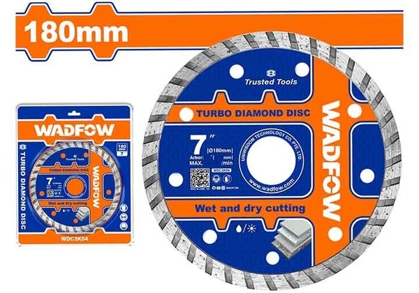 Lưỡi Cắt Gạch Siêu Mỏng 180X22.2Mm WDC4K04 WADFOW