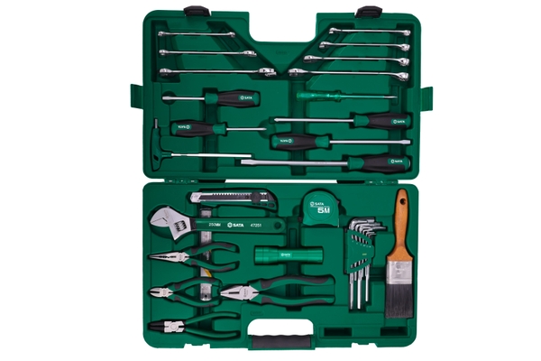Bộ dụng cụ sửa chữa thang máy SATA 1 bộ 33 cái 09551
