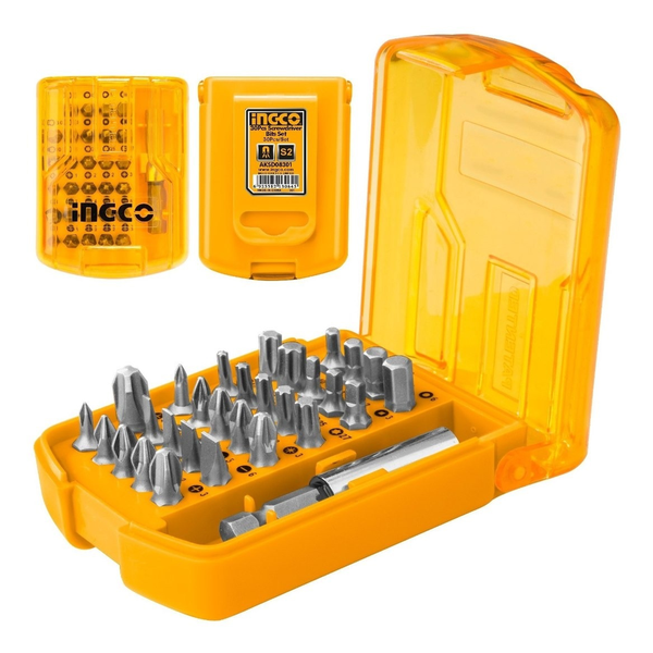 Bộ 30 Đầu Nối Và Mũi Bắt Vít Đa Năng AKSD08301 INGCO