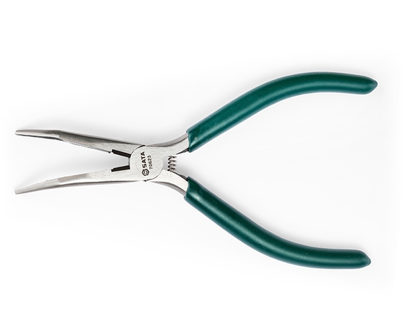 Kìm cắt mũi dài nhọn có lò xo 6 inch 70623 - Electronic Angle Long Nose Pliers 6