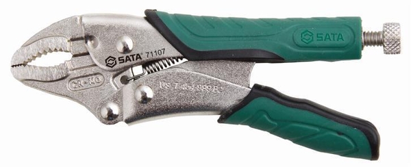 Kìm khóa mũi cong có răng SATA 5 inch 71105