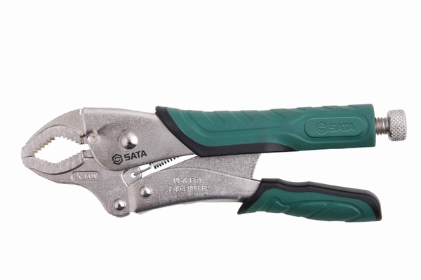Kìm khóa X mũi cong SATA 10 inch 71002 - Xtreme Jaw Locking Pliers- Easy released type 10”