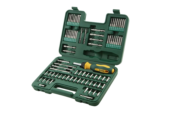 Bộ đang dạ gắn tuốc nơ vít SATA 1/4inch  1 bộ 80 cái 09326