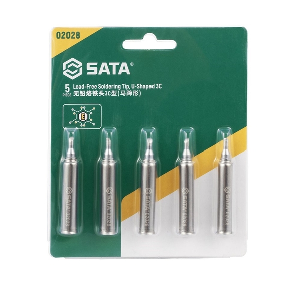 Bộ mỏ hàn 2C mũi chữ U SATA 1 bộ 5 cái 02027