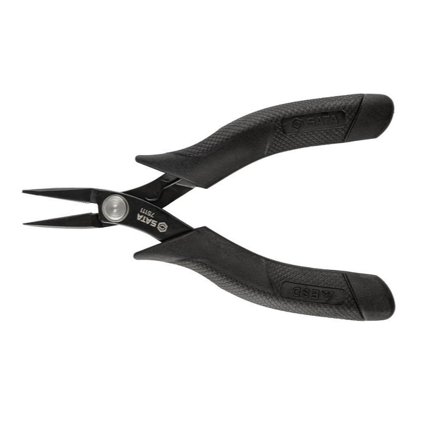 Kìm mũi nhọn có răng chống tĩnh điện 6inch SATA 75111 - 6