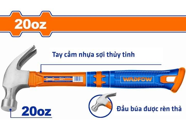 Búa Nhổ Đinh 560G WHM3320 WADFOW