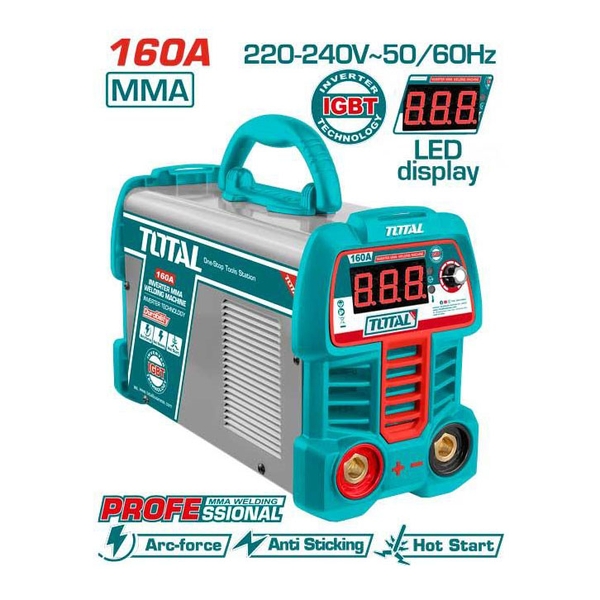 Máy hàn MMA Inverter 160A/72V TW216069 TOTAL