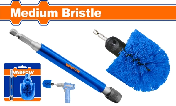 Bộ Bàn Chải Tròn 360 Độ Và Cán Nối WND2404 WADFOW
