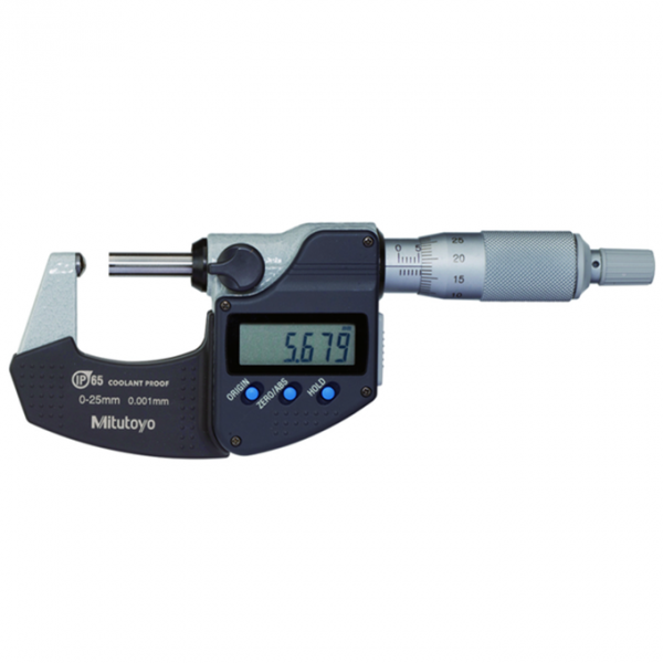 Panme điện tử đo ống 0-25mm/0.001mm (1 đầu cầu) Mitutoyo 395-251-30