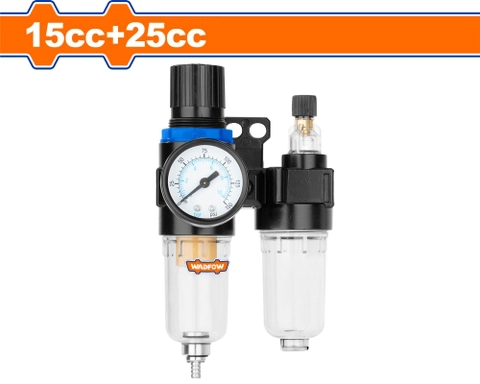 Đầu lọc khí mở rộng có đồng hồ 15cc+25cc WADFOW - WFF4504