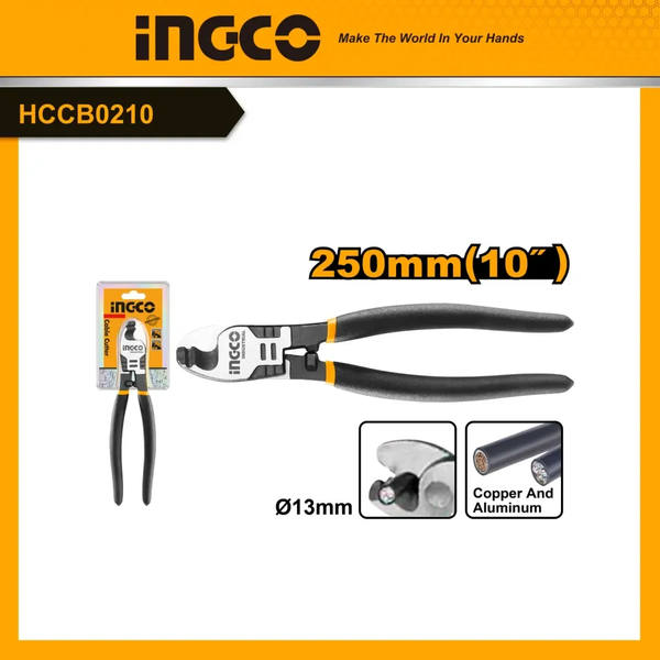 Kềm Cắt Cáp Điện HCCB0210 INGCO