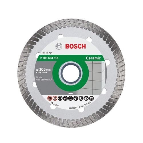 Đĩa cắt kim cương Turbo 105x16mm ceramic Bosch 2608603615