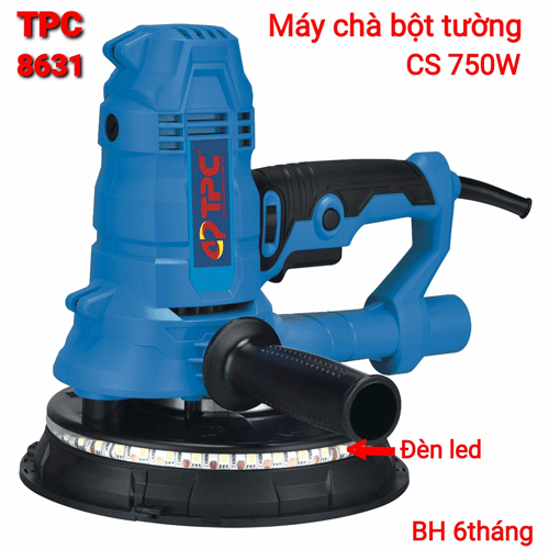Máy chà tường 750w cầm tay có đèn giá rẻ TPC 8631