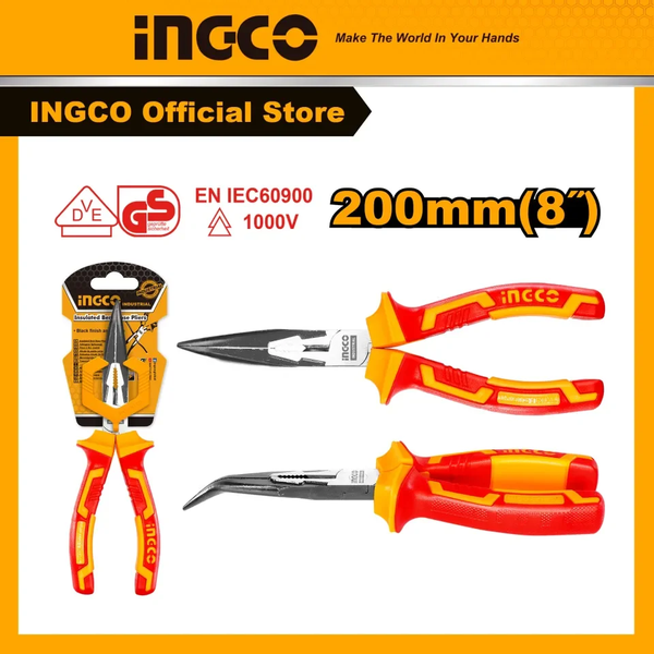 Kềm Mũi Cong Cách Điện 8