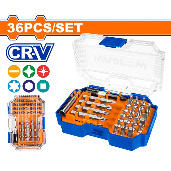 Bộ 36 Mũi Bắt Vít Đa Năng WBS3B36 WADFOW