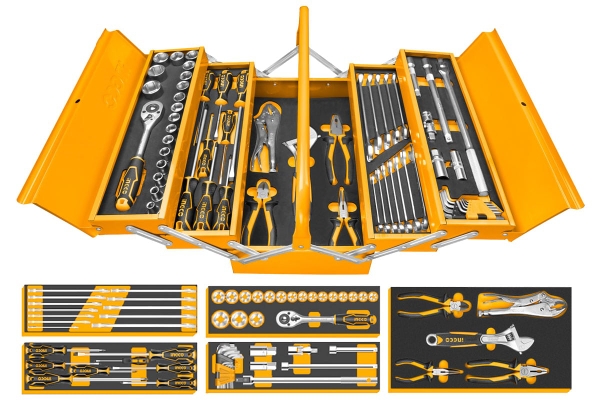 Bộ 59 Công Cụ Trong Hộp Săt HTCS15591 INGCO