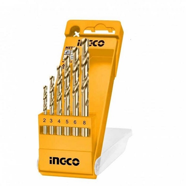 Bộ 6 Mũi Khoan Kim Loại AKD1055 INGCO
