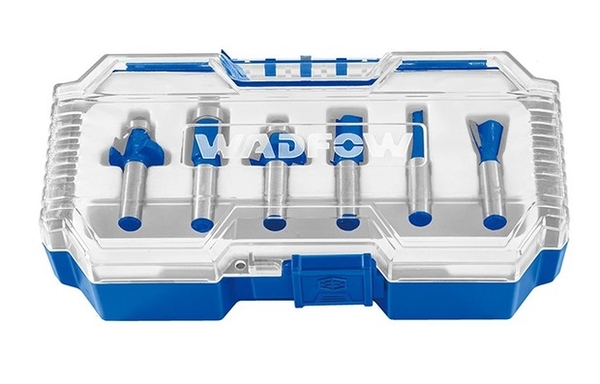 Bộ 6 Mũi Phay Gỗ 6Mm WRKSR0108 WADFOW
