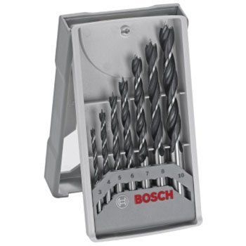 Bộ mũi khoan gỗ thường (7 mũi) Bosch 2607017034
