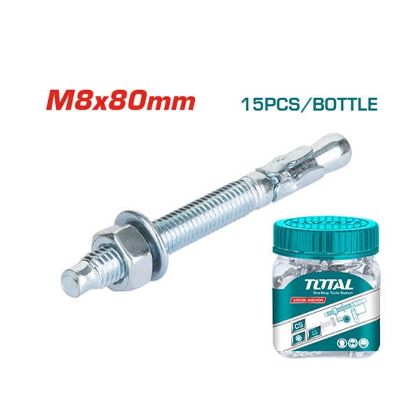 Bộ 15 neo hình M8x80mm WJWA0808011 TOTAL