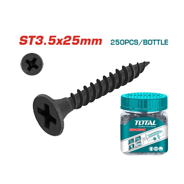 Bộ 250 vít bắt tường ST3.5x25mm WJDS3502521 TOTAL