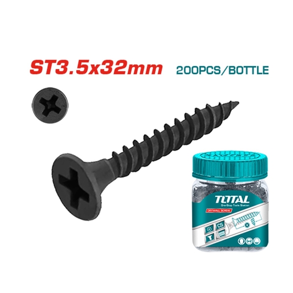Bộ 200 vít bắt tường ST3.5x32mm WJDS3503221 TOTAL