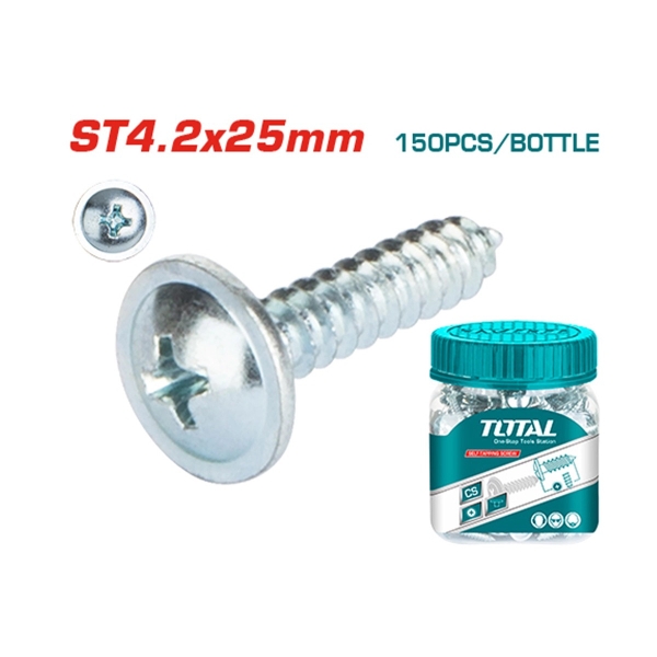 Bộ 150 vít tự khóa ST4.2x25mm WJPS4202521 TOTAL