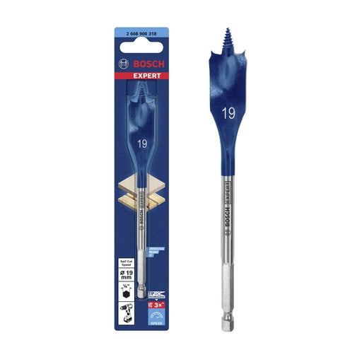 Mũi khoét gỗ đuôi cá SELFCUT 19x152mm Bosch 2608900318