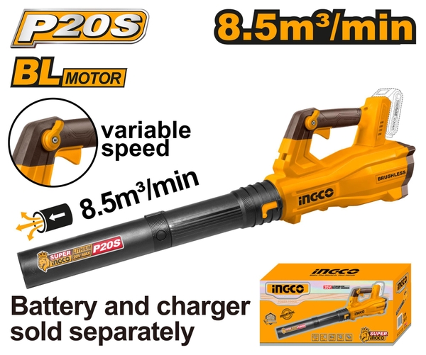 Máy Thổi Bụi Dùng Pin 20V CABLI20428 INGCO