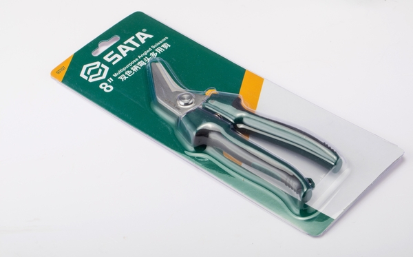 Kéo cắt góc dây điện mũi cong 8 inch SATA 93107 - ELECTRICANS ANGLED SCISSORS 8