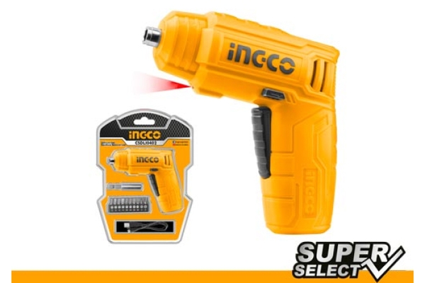 Máy Siết Vít Dùng Pin 4V CSDLI0402 INGCO