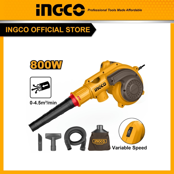 Máy thổi hút bụi dùng điện 800W INGCO AB8038