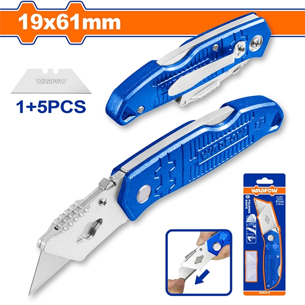 Dao Gập Tiện Dụng 19X61Mm WSK9419 WADFOW