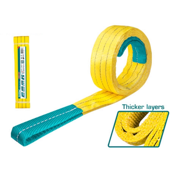 Dây cáp vải cẩu hàng vàng 3Tx6m THTWS0306 TOTAL