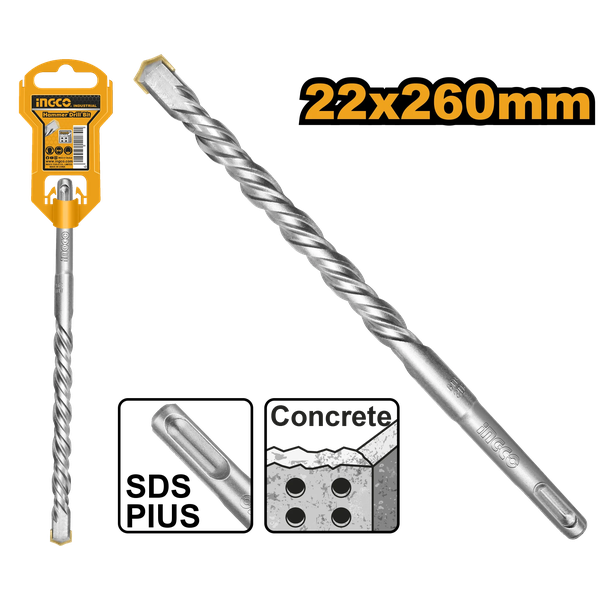 Mũi Khoan Bê Tông Đuôi Gài DBH1212201 INGCO