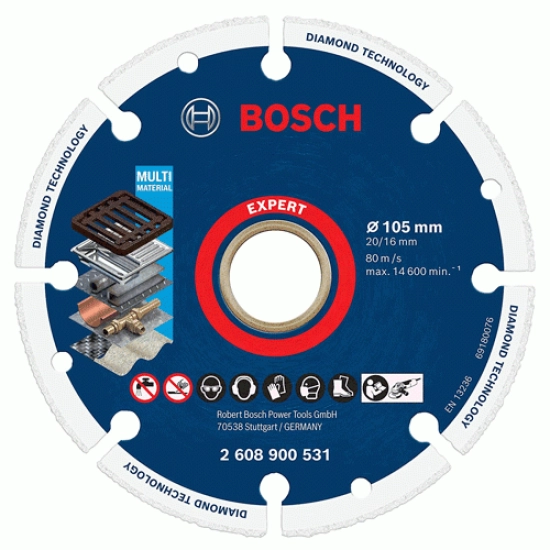 Đĩa cắt sắt kim cương 100mm - Expert Bosch 2608900531