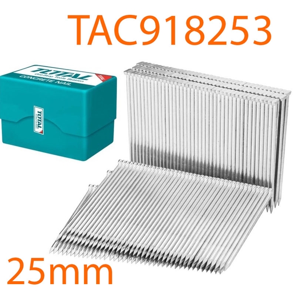 Đinh bấm bê tông 25mm TAC918253 TOTAL