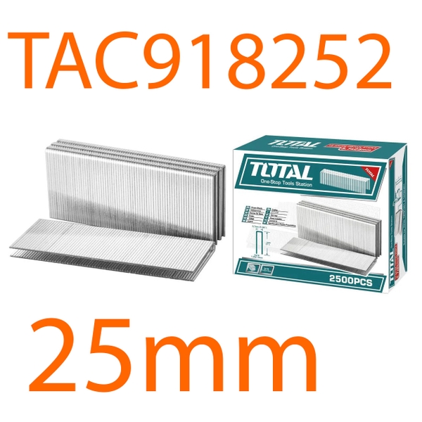 Đinh bấm chữ U 25mm TAC918252 TOTAL
