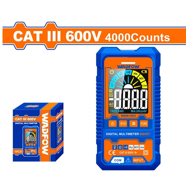 Đồng Hồ Vạn Năng Kỹ Thuật Số 600V-4000 SốĐếm WDM1503 WADFOW