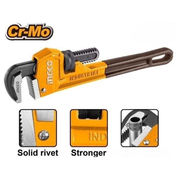 Mỏ Lết Răng HPW0848 INGCO