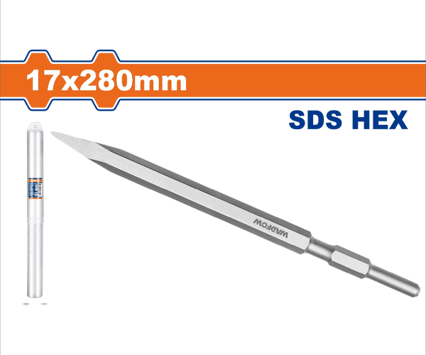 Mũi đục nhọn đuôi lục giác 17x280mm WADFOW WGZ1205