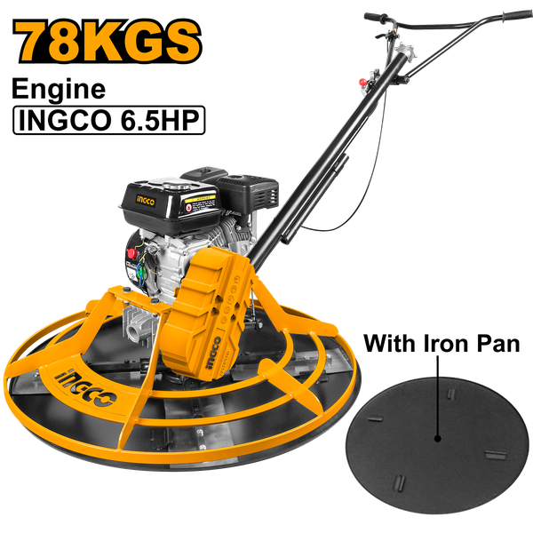 Máy Xoa Nền Bê Tông Dùng Xăng GPT361-2 INGCO