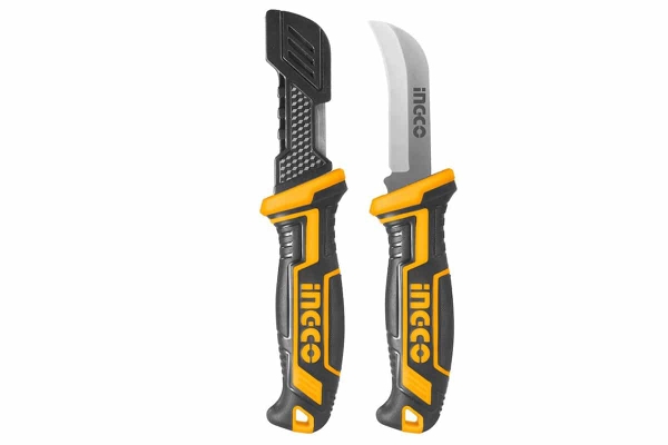 Dao Tước Dây Điện Lưỡi Cong HPK82001 INGCO