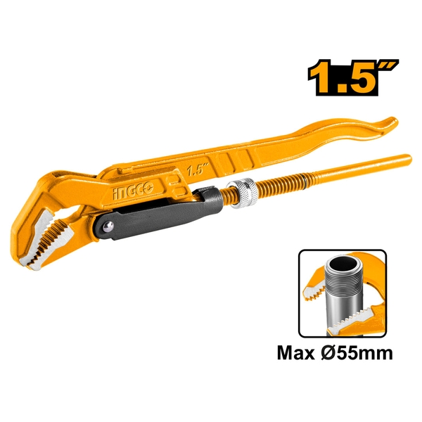 Mỏ Lết 45 Độ Theo Cn Nặng Của Thụy Điển 12.7Mm HPW04153 INGCO