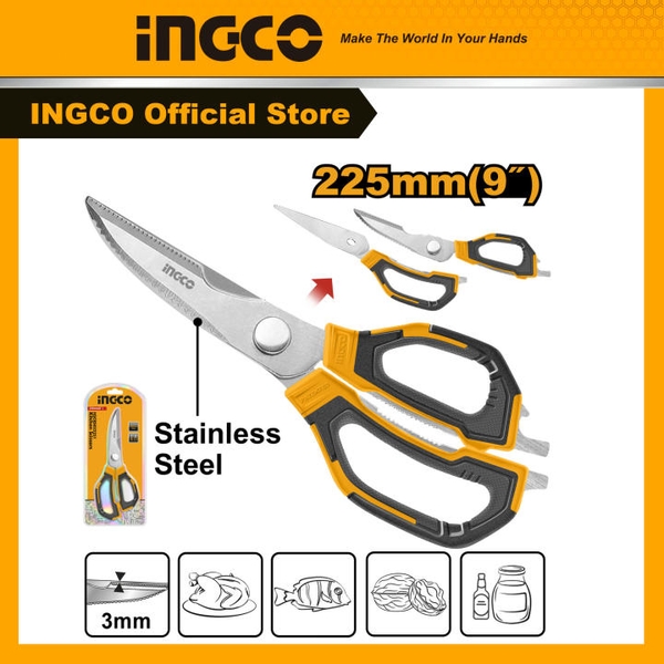 Kéo Nhà Bếp 225Mm HSCRS822251 INGCO